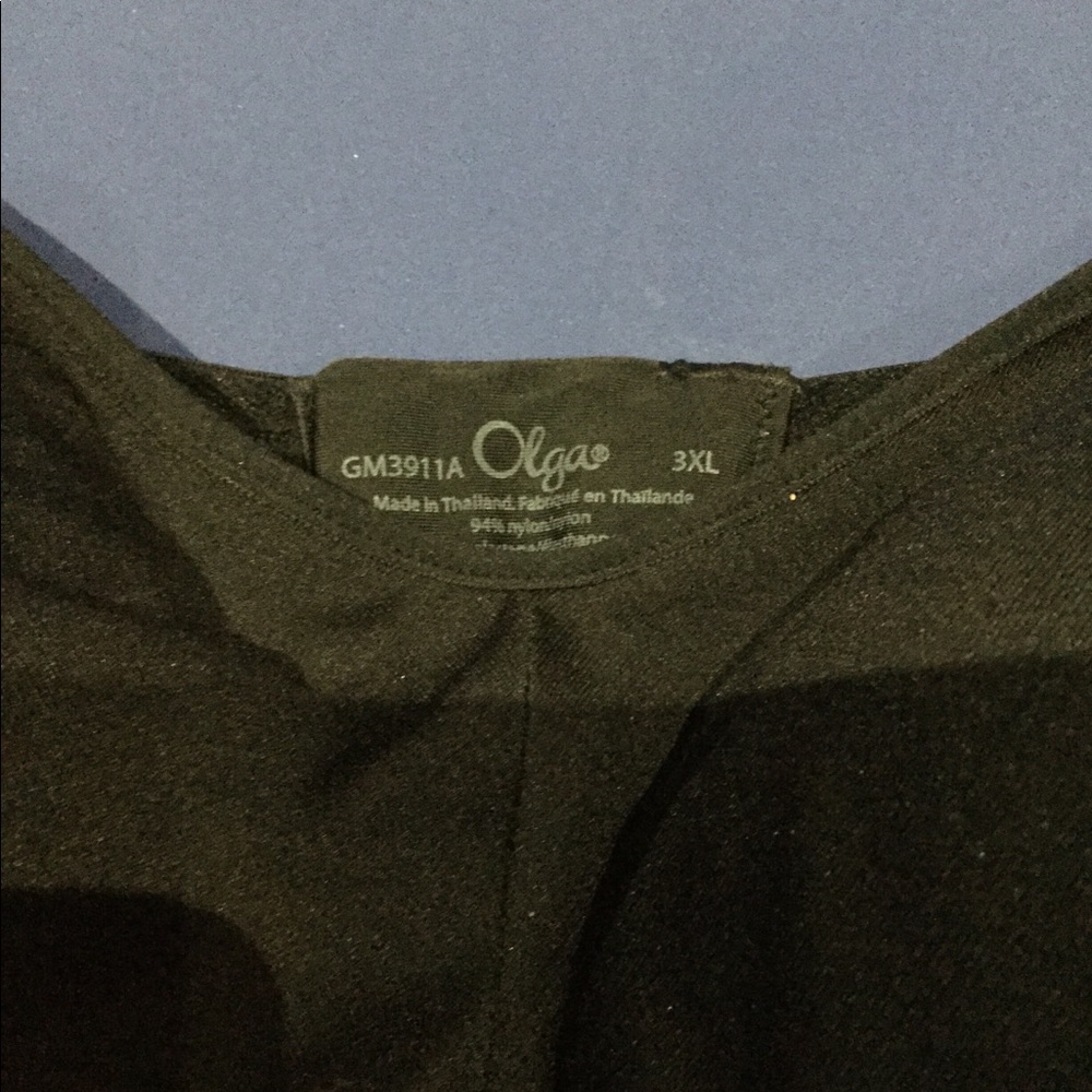 Olga 3X black bra. Tried on, never worn